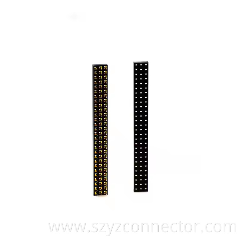 2.0mm Pitch Female Header Three Rows Straight H2.0mm 328P (4)
